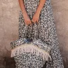 Bag Elvio Leopard Black