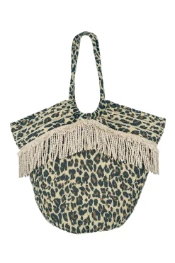 Bag Elvio Leopard Black