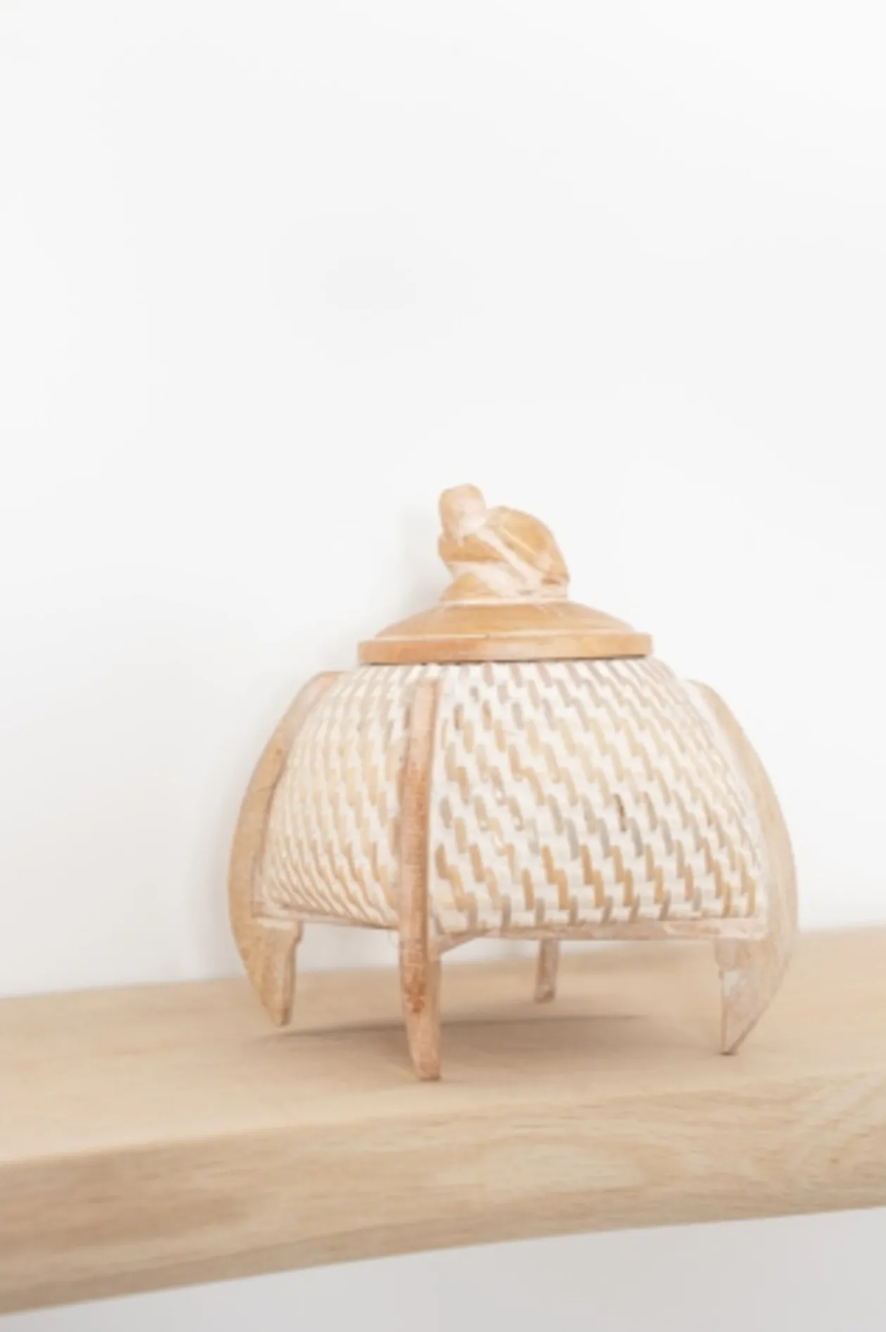 Basket Setelan Round White