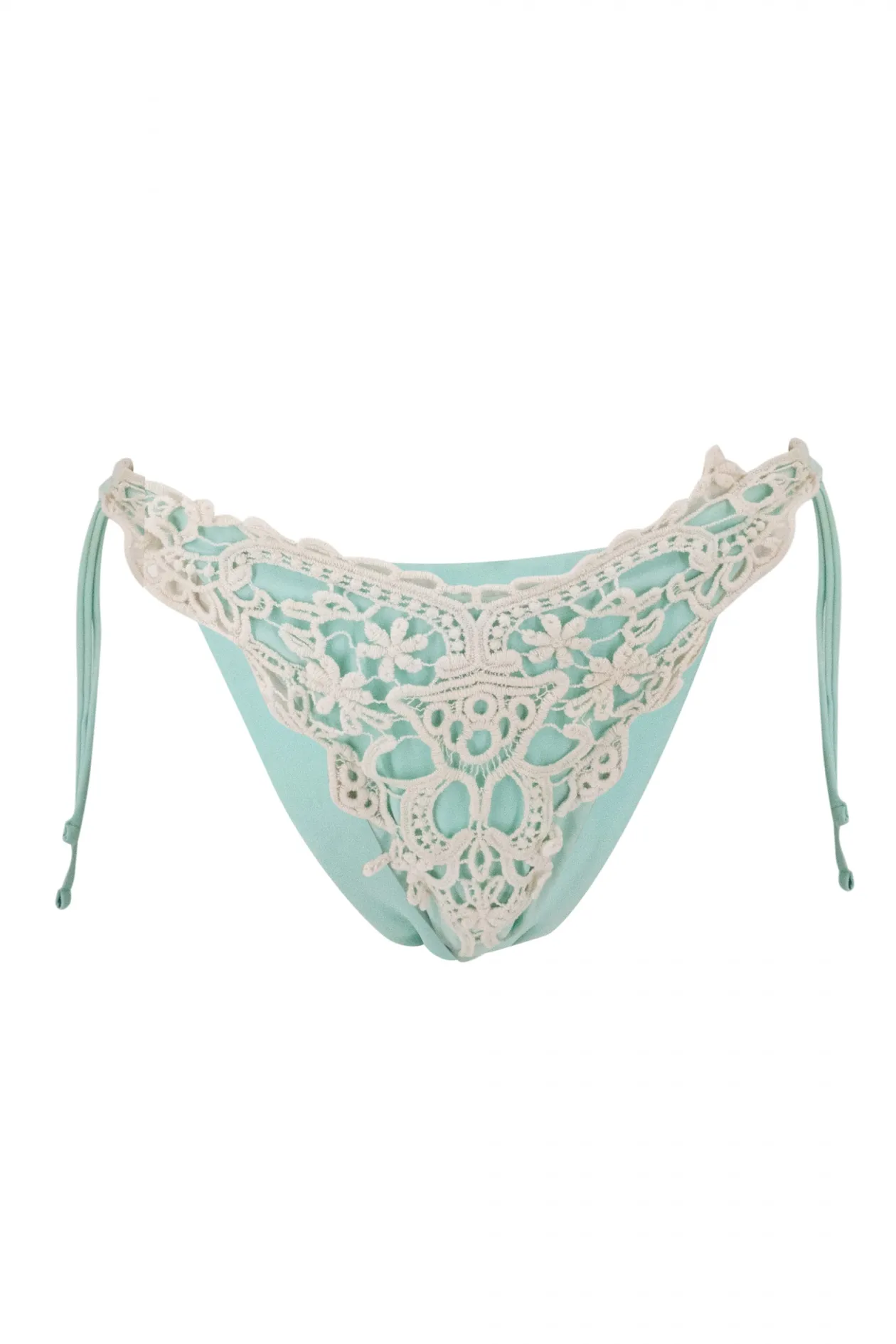 Bikini Bottom Ibiza Ecru Turquoise