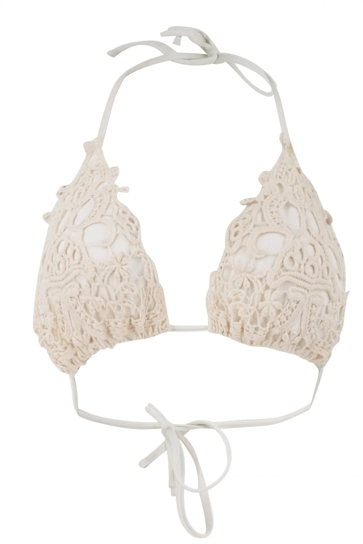 Bikini Top Ibiza Ecru White