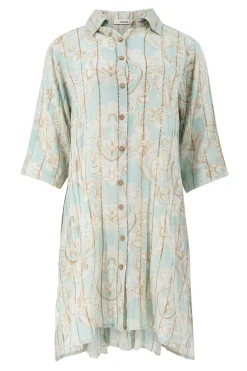 Blouse Aletta Baroque Mint Print