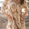 Blouse Aletta Baroque Taupe