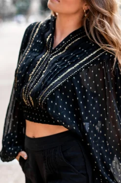 Blouse Bliss Black