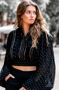 Blouse Bliss Black