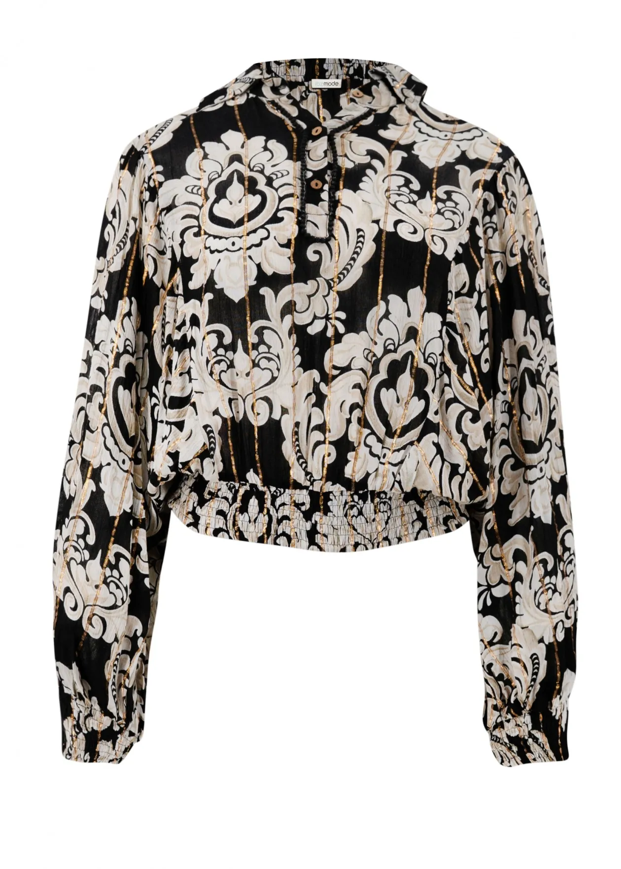 Blouse Briso Baroque Black print