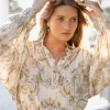 Blouse Briso Baroque White Print