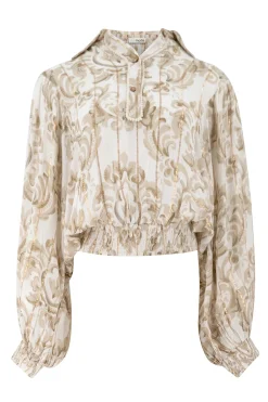 Blouse Briso Baroque White Print