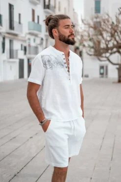 Blouse Cedero Mandala White