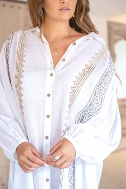 Blouse Dione Scorva White