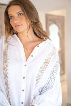Blouse Dione Scorva White