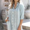 Blouse Eloy Blauw