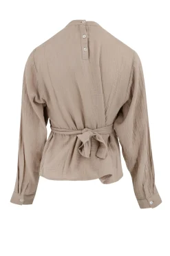 Blouse Flor Elegancia Light Taupe