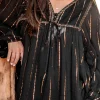 Blouse Gigi Stripe Black