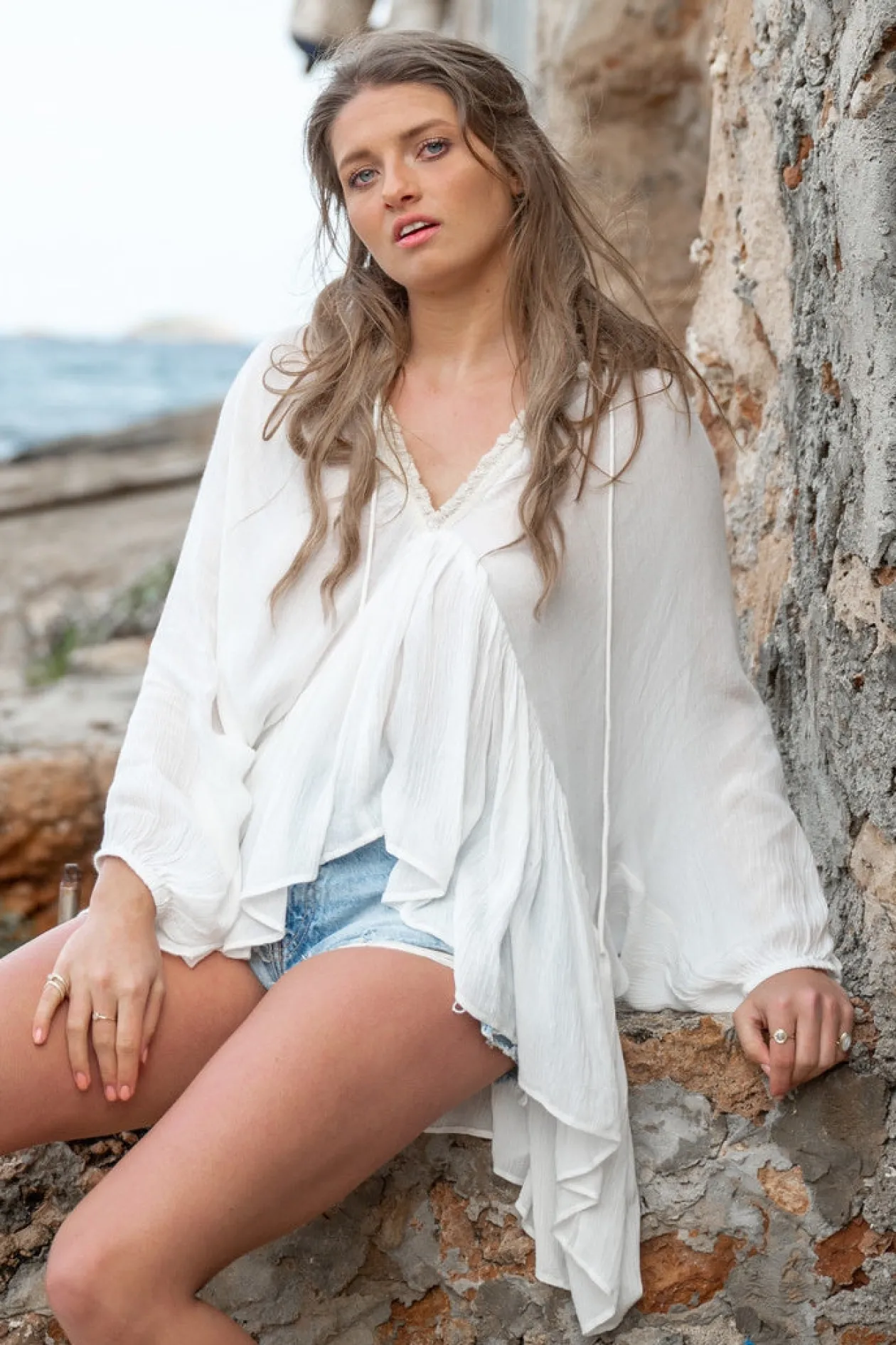 Blouse Isabel Ivory