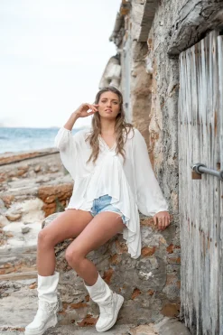 Blouse Isabel Ivory
