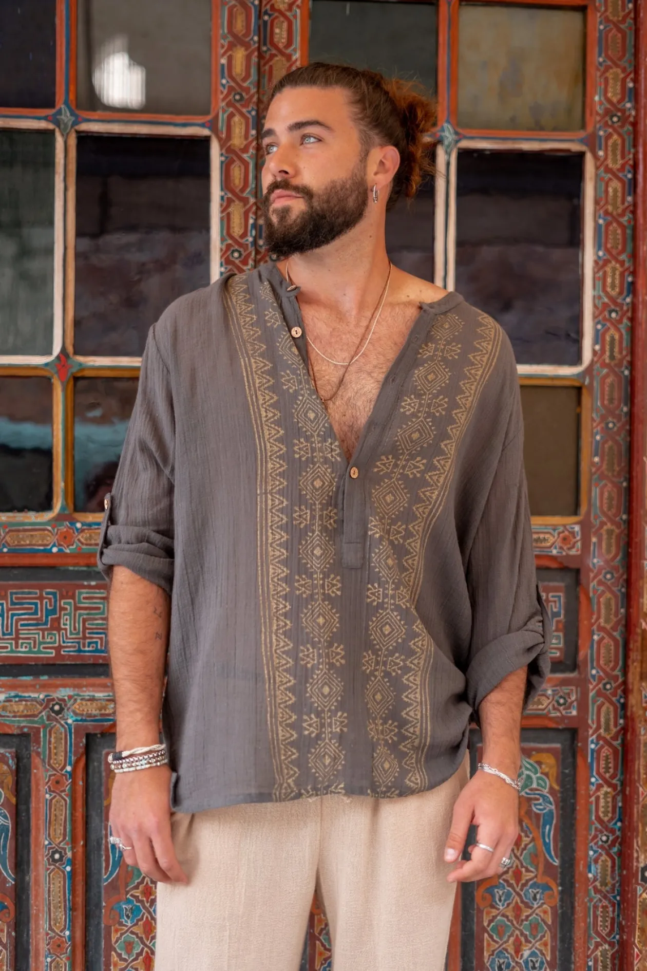 Blouse Javi Antraciet