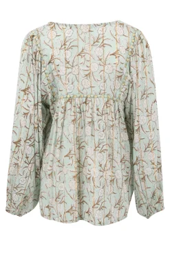 Blouse Kiki Flower Mint