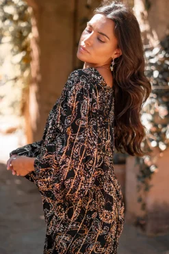 Blouse Kiki Paisley Black