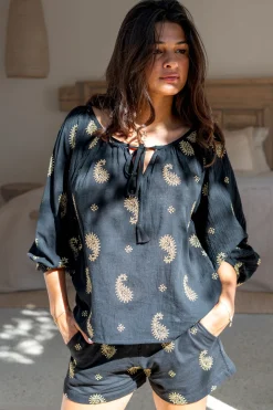 Blouse Lace Esencia Black