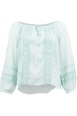 Blouse Lace Mint