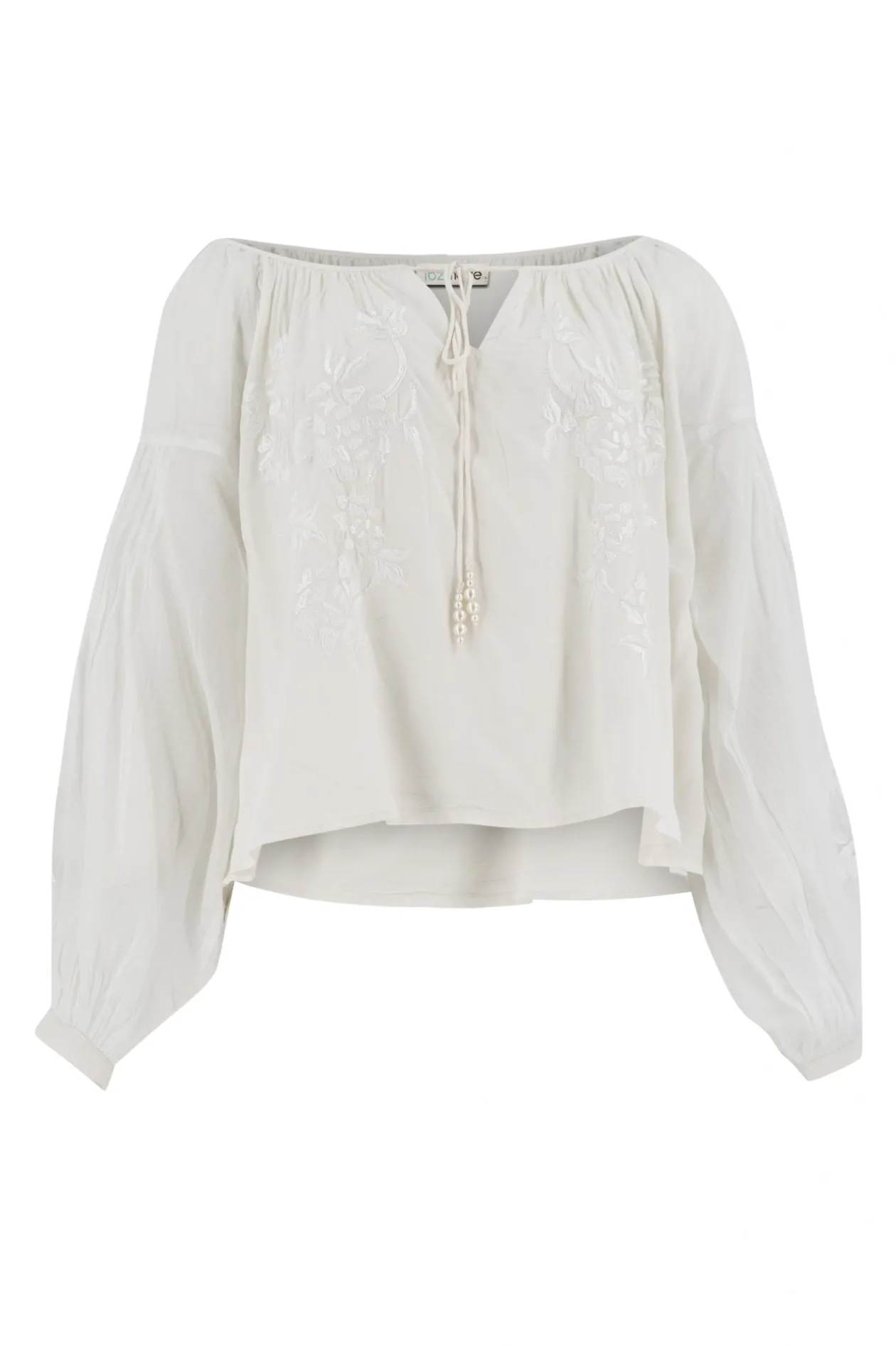 Blouse Lace Navarra Ivory