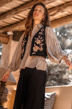 Blouse Luciana Romance Light taupe