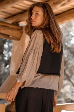 Blouse Luciana Romance Light taupe