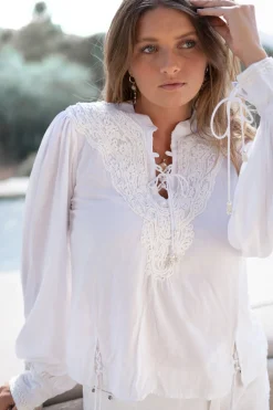 Blouse Marta Granada White