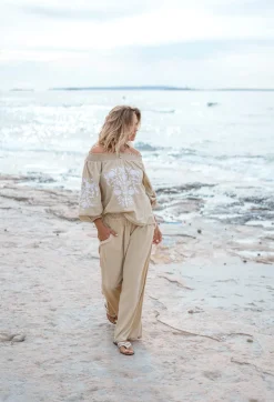 Blouse Selena Bordado Sand