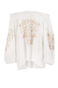 Blouse Selena Bordado White