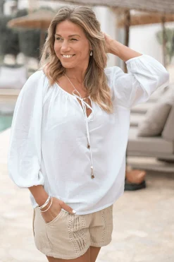 Blouse Serena Beige