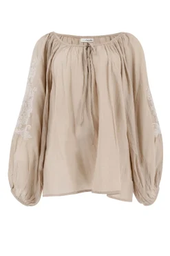 Blouse Serena Cuenca Light Taupe