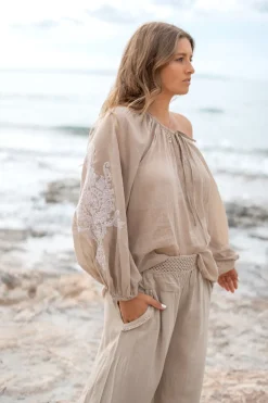 Blouse Serena Cuenca Light Taupe
