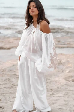 Blouse Serena Cuenca White