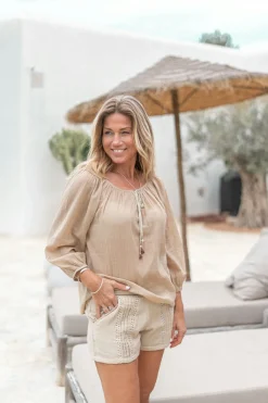 Blouse Serena Taupe