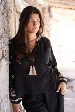 Blouse Sonrisa Black