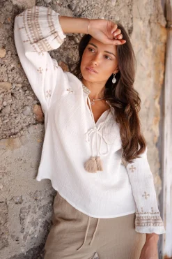 Blouse Sonrisa Off White