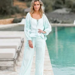 Blouse Tassel Mint
