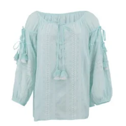 Blouse Tassel Mint
