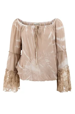 Blouse Yira Batik Taupe