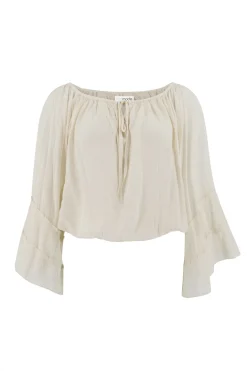 Blouse Yira Boho Ecru