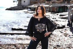 Blouse Yira Bordado Black