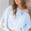 Blouse Yira Bordado Blue