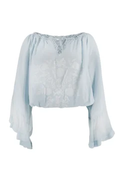 Blouse Yira Bordado Blue