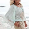 Blouse Yira Bordado Mint