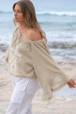 Blouse Yira Bordado Sand