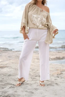 Blouse Yira Bordado Sand