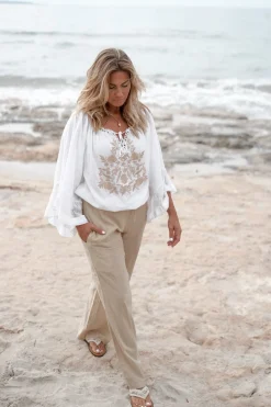 Blouse Yira Bordado White
