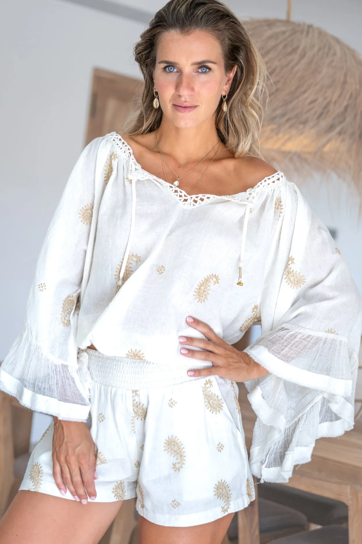 Blouse Yira Esencia Ivory
